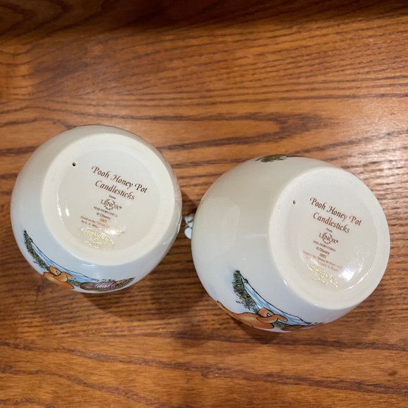 Lenox Pooh Honey Pot Candleholders - Picture 4 of 4